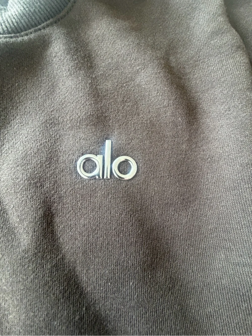 ALO Yoga Women's Crewneck Sweatshirt ESPRESSO! New! S